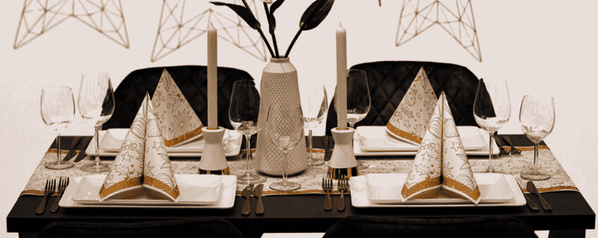 Tisch "Milan" Weihnachtsservietten Milan