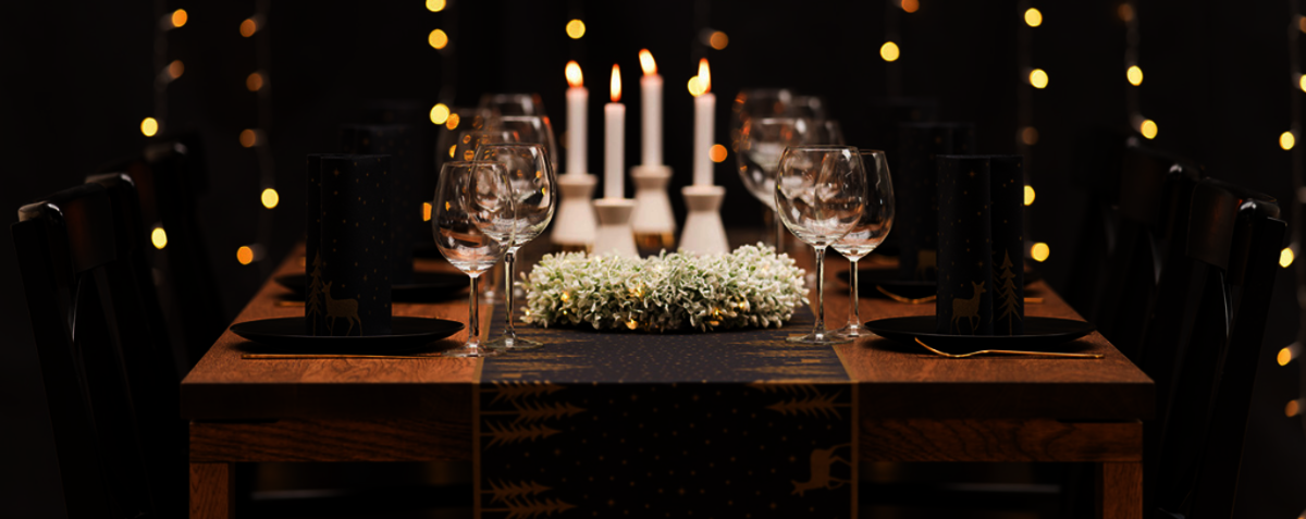 Tisch "Liane" Weihnachtsservietten Liane
